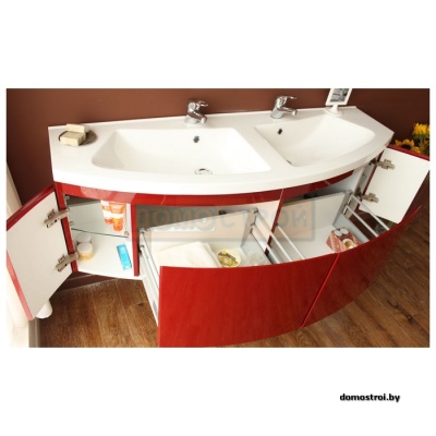 Тумба BelBagno PROSPERO Stile Moderno 140 Bianco Lucido фотография