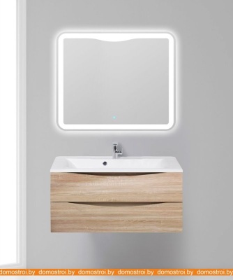 Тумба под умывальник BelBagno Marino-1000-2C-SO-WO-P (rovere bianco) фотография