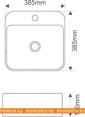 Умывальник Melana MLN-A423B фотография
