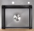Кухонная мойка Avina HM5045 PVD (графит) фотография