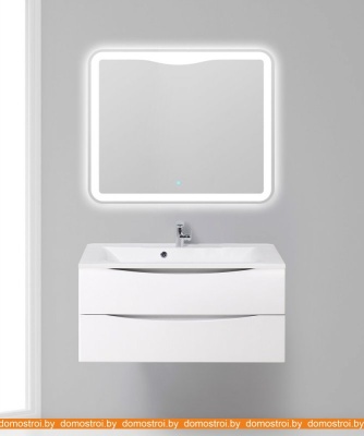 Тумба под умывальник BelBagno Marino-1000-2C-SO-BO-P (bianco opaco) фотография