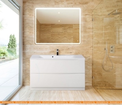 Тумба под умывальник BelBagno Marino-1200-2C-PIA-BL-P (bianco lucido) фотография