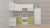 Кухня ВерсоМебель ЭкоЛайт-6 1.2x2.2 левая (белый/оливковый) фотография