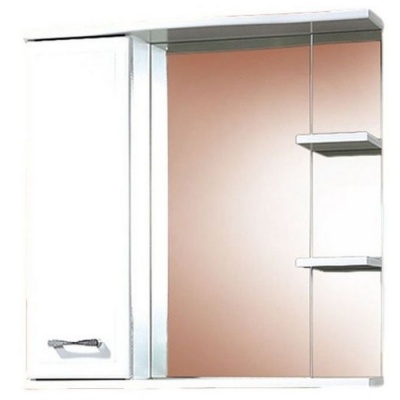 Зеркальный шкаф Акваль Ника 70 [AN.04.70.00.L] фотография