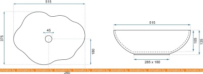 Умывальник Rea Pearl (белое золото) фотография