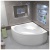 Акриловая ванна Bas Мега 160x160 фотография