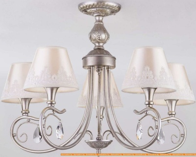 Люстра Евросвет 60069/5 (серебристый) фотография