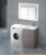 Тумба под умывальник BelBagno Kraft-LVD-580/1200-2C-PIA-PG фотография