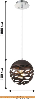 Подвесная люстра Favourite Enigma 1604-1P фотография