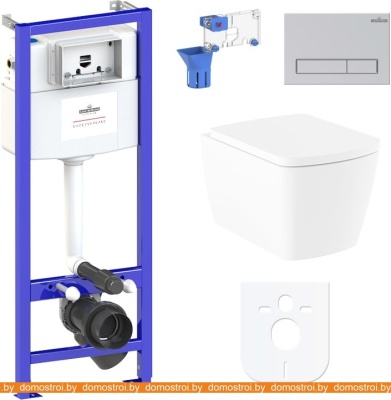 Унитаз Lavinia Boho Relfix Aveo Rimless 7 в 1 87040123 (матовый пластик) фотография