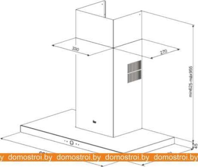 Вытяжка TEKA DSJ 650 фотография