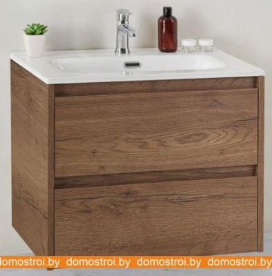Тумба под умывальник BelBagno Kraft 39-600/390-2C-SO-RT (rovere tabacco) фотография