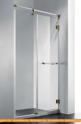 Душевая дверь RGW VI-01 130 см (петли золотые) фотография