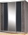 Шкаф-купе КМК Мебель Монако 0673.14 (сосна натуральная/дуб шато) фотография