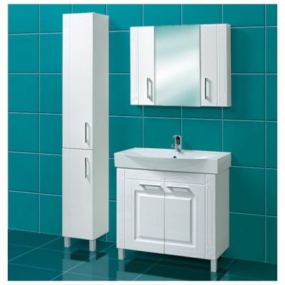 Зеркальный шкаф Акваль Лорен 85 [EL.04.85.00.N] фотография