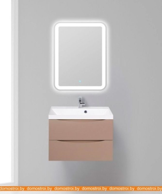 Тумба под умывальник BelBagno Marino-700-2C-SO-CL-P (cappuccino lucido) фотография
