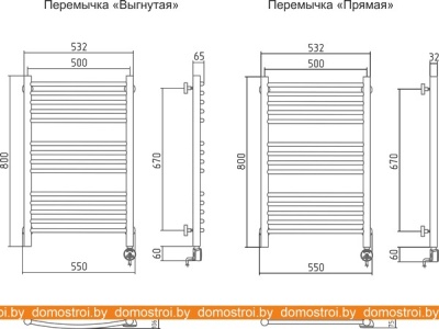 Полотенцесушитель Сунержа Богема 800x500 электрический фотография