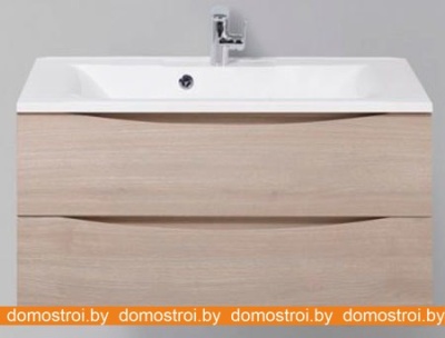 Тумба под умывальник BelBagno Marino-900-2C-SO-RG-P (rovere grigio) фотография