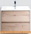 Тумба под умывальник BelBagno Kraft-600-2C-SO-RGB (rovere galifax bianco) фотография