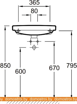 Умывальник Jacob Delafon Odeon Up E4701L 50x22.5 фотография