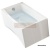 Акриловая ванна Cersanit Virgo 180x80 фотография