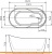 Ванны BelBagno BB301 152.5x80 фотография