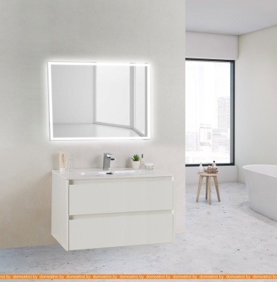 Тумба под умывальник BelBagno Kraft 39-800/390-2C-SO-BO (bianco opaco) фотография