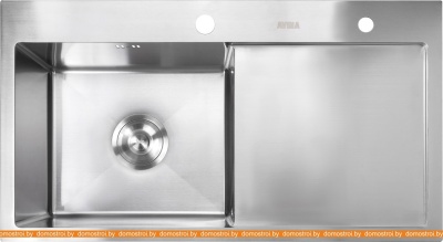 Кухонная мойка Avina HM7843 L (нержавеющая сталь) фотография