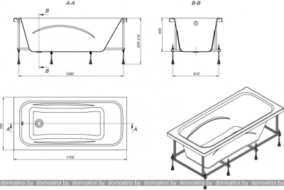 Ванны Roca Line 170x70 ZRU9302924 фотография