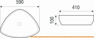 Умывальник WeltWasser Elbach 1131 фотография