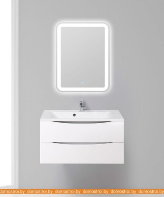 Тумба под умывальник BelBagno Marino-900-2C-SO-BL-P (bianco lucido) фотография