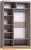 Шкаф-купе Глазов Strike 1200 ЛДСП с зеркалом (ясень шимо светлый) фотография
