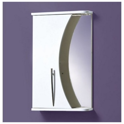 Зеркальный шкаф Акваль Палермо 40 [ПАЛЕРМО.04.40.00.L] фотография