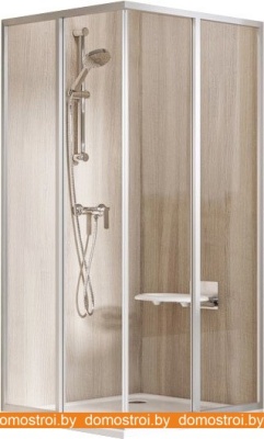 Душевой уголок Ravak Supernova SRV2-S - 90 (прозрачный/белый) фотография