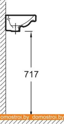 Умывальник Jacob Delafon Odeon Up E4759 40x25 фотография