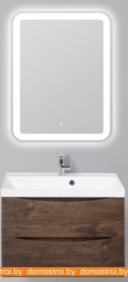 Тумба под умывальник BelBagno Marino-700-2C-SO-RW-P (rovere moro) фотография