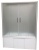 Шторка для ванной Coliseum F-003-150 150*150 тонированное стекло фотография