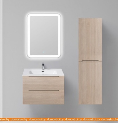 Тумба под умывальник BelBagno Etna-700-2C-SO-RG-P (rovere grigio) фотография
