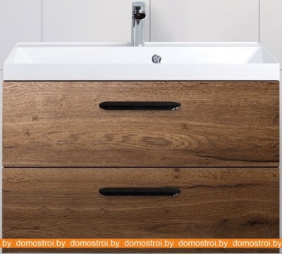 Тумба под умывальник BelBagno Aurora-800-2C-SO-RT (rovere tabacco) фотография