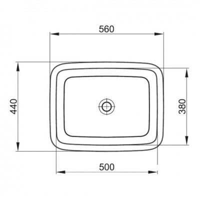 Умывальник Kolo Style L21850 56x44 фотография