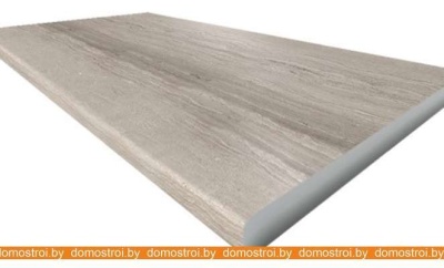 Кухня Интерлиния Мила Матте 1.5x2.5 А правая (океан-океан-травертин серый) фотография