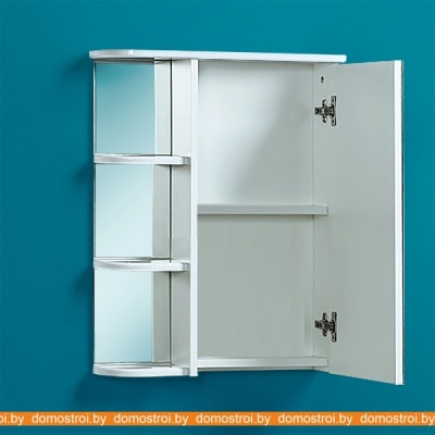 Шкаф с зеркалом Акваль Эмили 55 AL.04.55.55.R фотография