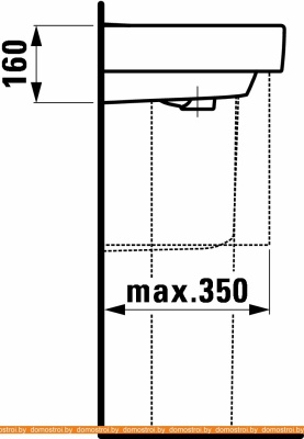 Умывальник Laufen PRO 818959 60x38 фотография