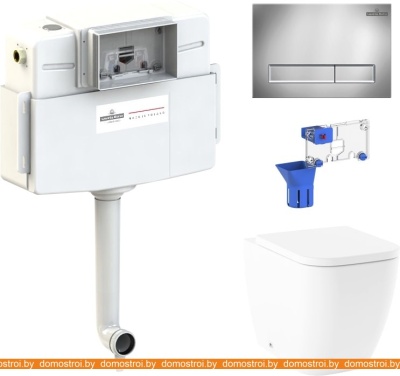 Унитаз Lavinia Boho Relfix One 5 в 1 87060218 (хром пластик) фотография