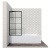 Стеклянная душевая шторка для ванны Ambassador Bath Screens 16041209 80 на 140 см фотография