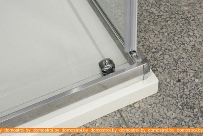 Душевой уголок BelBagno UNIQUE-AH-1-100/115-90-C-Cr (прозрачное стекло) фотография