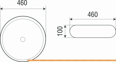 Умывальник WeltWasser Elbach 3062 фотография