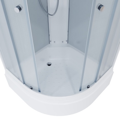 Душевая кабина Triton Рио 3 90x90 графит фотография