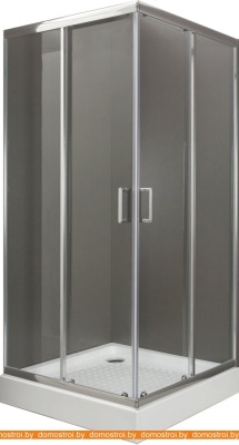 Душевой уголок BelBagno UNO-195-A-2-80-C-Cr (прозрачное стекло) фотография