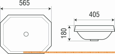 Умывальник WeltWasser Deilbach 6046 фотография